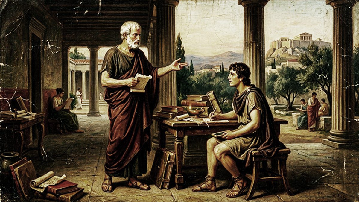 aristoteles y alejandro magno